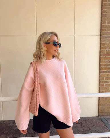 Anika™️ | Pullover mit Rundhalsausschnitt für Frauen