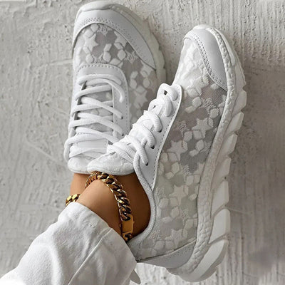 Sophia | Spitze Komfort Turnschuhe