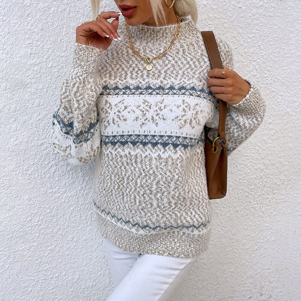 Romy™️ | Gestrickter Winterpullover