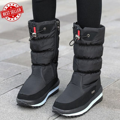 PolarSchutz Kunstfell Winterstiefel