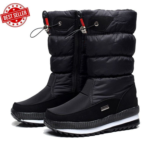 PolarSchutz Kunstfell Winterstiefel