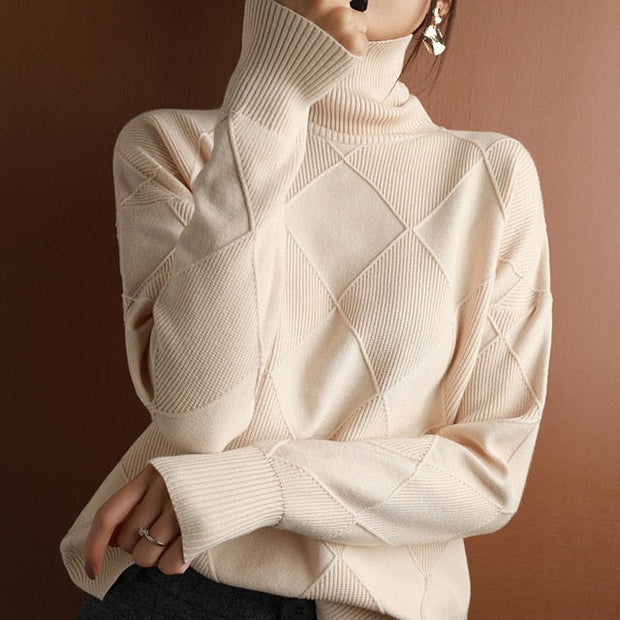 Amelia Pullover mit Rollkragen
