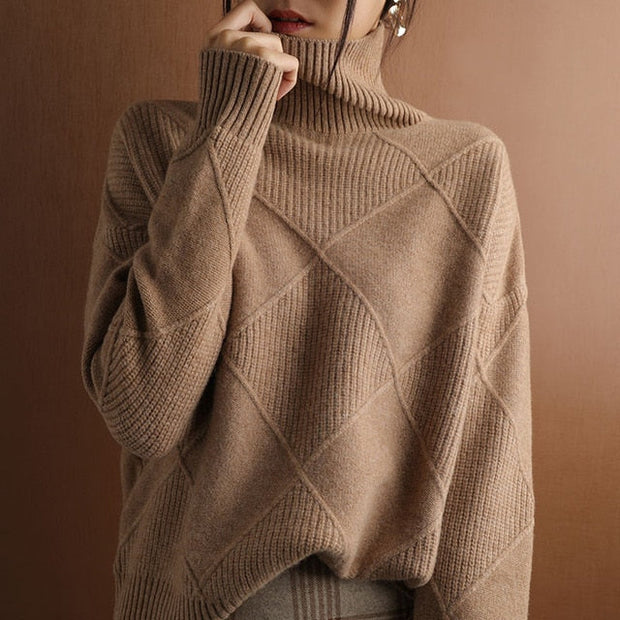 Amelia Pullover mit Rollkragen