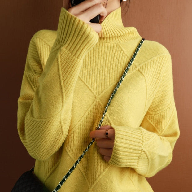Amelia Pullover mit Rollkragen